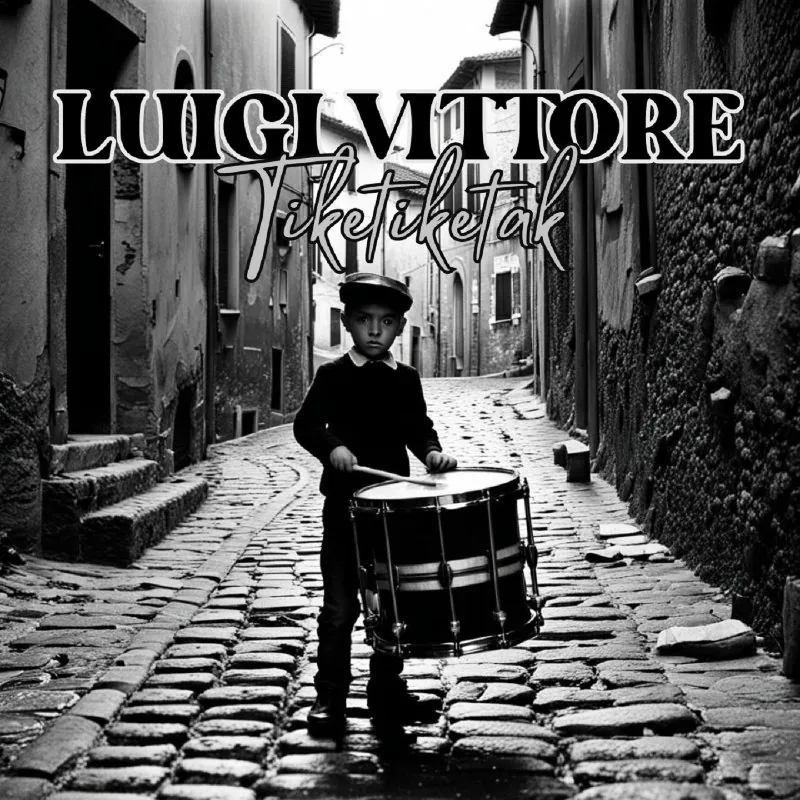 Pochette de TIKETIKETAK de Luigi Vittore, distribué par Booster Music via Lalouline