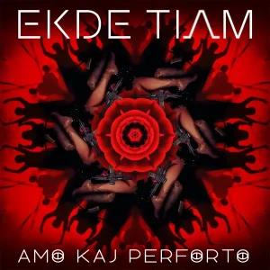 Pochette de Amo Kaj Perforto de EKDE TIAM, distribué par Booster Music via Vinilkosmo