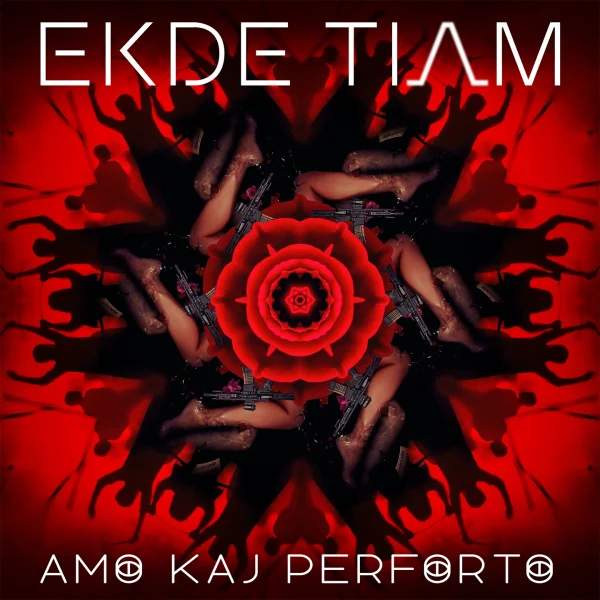 Pochette de Amo Kaj Perforto de EKDE TIAM, distribué par Booster Music via Vinilkosmo