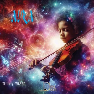 Pochette de Aura de Thierry Chaze, distribué par Booster Music via Doudam