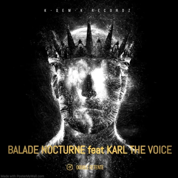 Pochette de Balade nocturne de Double Détente, distribué par Booster Music via K-DEM-K Recordz