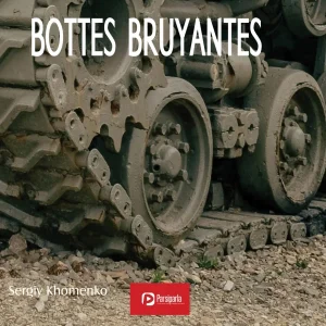 Pochette de BOTTES BRUYANTES de Sergey Khomenko, distribué par Booster Music via Parsiparla