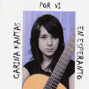 Pochette de Carina kantas por vi en esperanto de Carina, distribué par Booster Music via Vinilkosmo