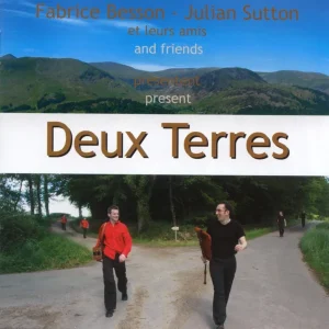 Pochette de Deux Terres de Fabrice Besson, Julian Sutton, distribué par Booster Music via Parsiparla