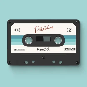 Pochette de Dictaphone N°2 – LAGON de Vincent C., distribué par Booster Music via Insensé