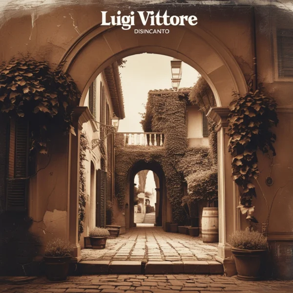Pochette de Disincanto de Luigi Vittore, distribué par Booster Music via Lalouline