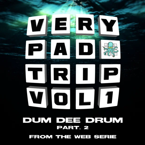 Pochette de Dum Dee Drum, Pt. 2 de Pedro Le Kraken, distribué par Booster Music via Lalouline