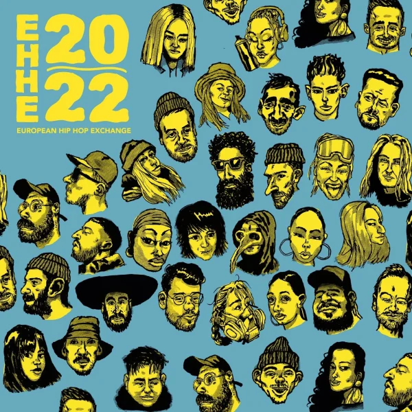 Pochette de EHHE 20/22 de European Hip Hop Exchange, distribué par Booster Music via Paraprod Music