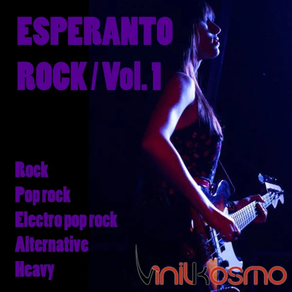 Pochette de Esperanto Rock, Vol. 1 de Various Artists, distribué par Booster Music via Vinilkosmo