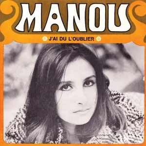 Pochette de J&rsquo;ai dû l&rsquo;oublier de Manou Roblin, distribué par Booster Music via Art Trouble!