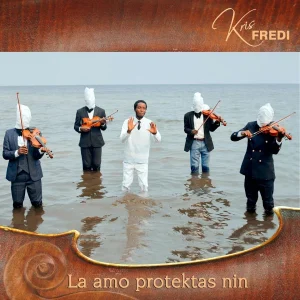 Pochette de La amo protektas nin de KRIS FREDI, distribué par Booster Music via Vinilkosmo