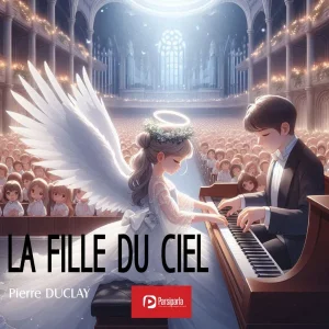 Pochette de LA FILLE DU VENT de Jean Pierre Duclay, distribué par Booster Music via Parsiparla