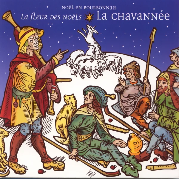 Pochette de La fleur des noëls de La Chavannee, distribué par Booster Music via Parsiparla