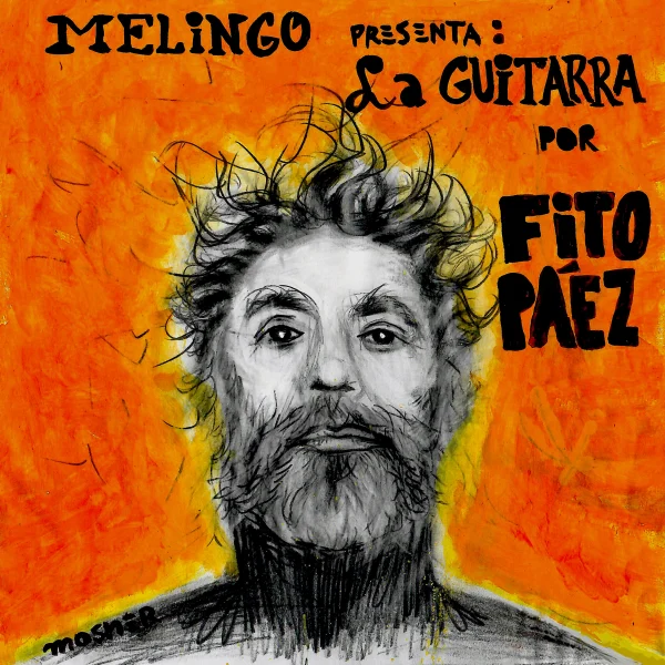 Pochette de La Guitarra de Melingo, Fito Paez, distribué par Booster Music via Caramba Records