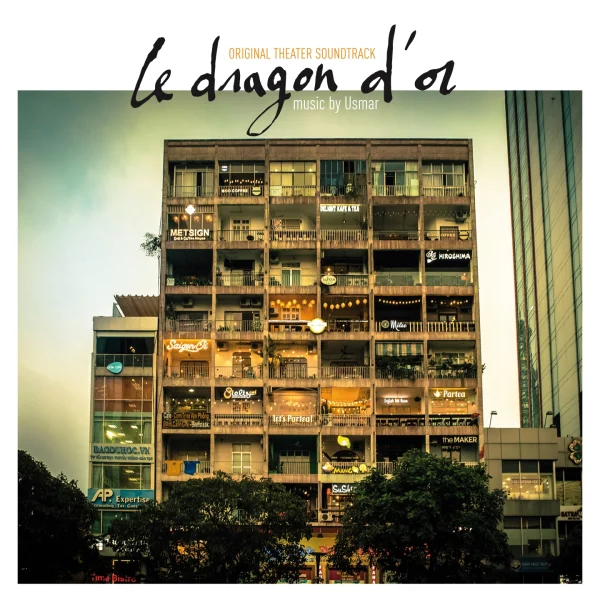 Pochette de Le dragon d&rsquo;or de Usmar, distribué par Booster Music via Tekonosko