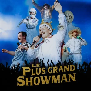 Pochette de Le plus grand showman de Michel Hubert, distribué par Booster Music via Vedanity Affair