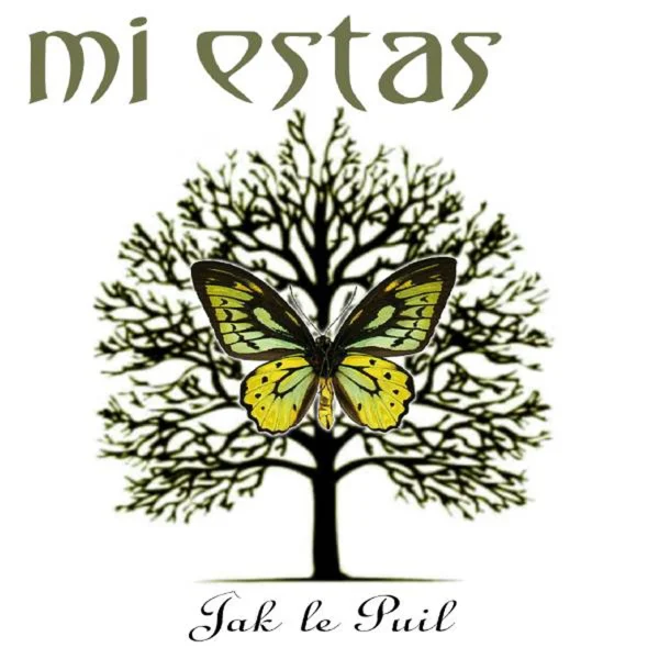 Pochette de Mi estas de Ĵak Le Puil, distribué par Booster Music via Vinilkosmo