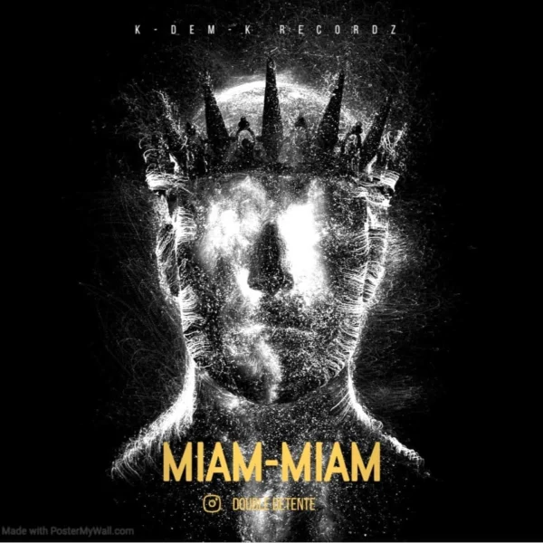 Pochette de Miam miam de Double Détente, distribué par Booster Music via K-DEM-K Recordz