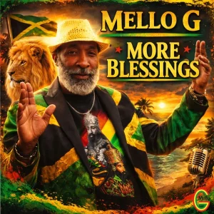 Pochette de More Blessings de Mello G, distribué par Booster Music via DOUBLE G Productions Inc.