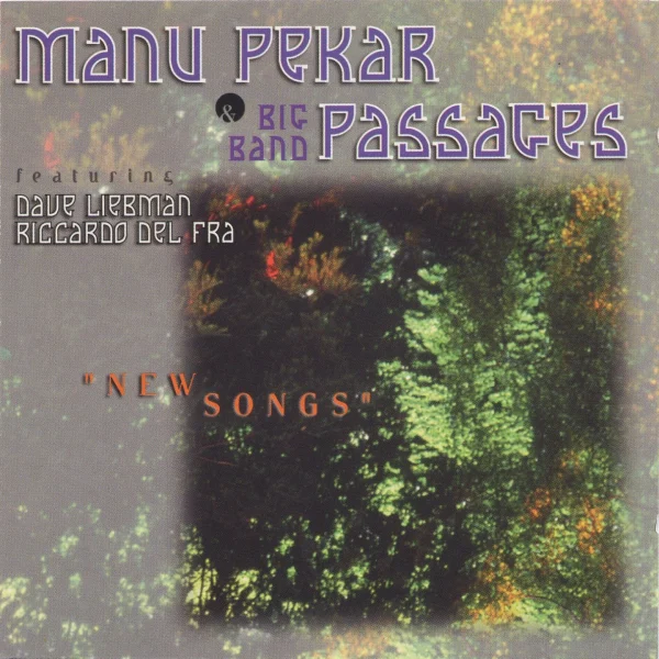 Pochette de New Songs de Manu Pekar, Passages, distribué par Booster Music via Gorgone Productions