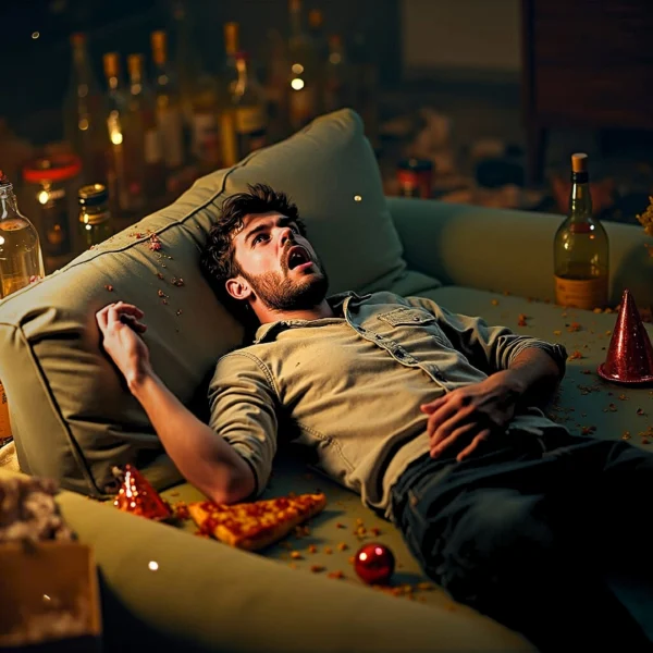 Pochette de NEW YEAR&rsquo;S COMA de Bartam, distribué par Booster Music via Lalouline