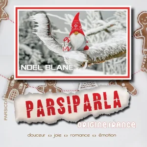 Pochette de Noël Blanc de Emmanuelle Hildebert, Louis Tanton, Thierry Chaze, distribué par Booster Music via Parsiparla