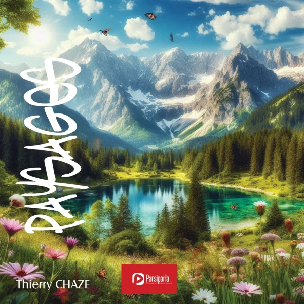 Pochette de PAYSAGES de Thierry Chaze, distribué par Booster Music via Parsiparla