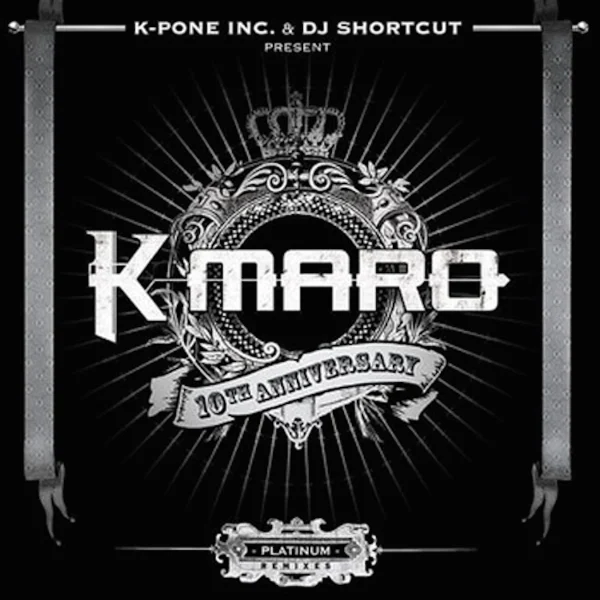 Pochette de Platinum remixes de K.Maro, distribué par Booster Music via K-Pone Inc