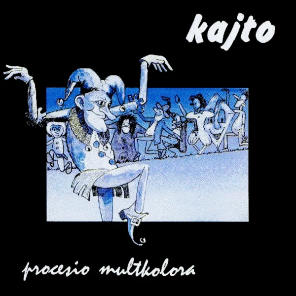 Pochette de Procesio multkolora de Kajto, distribué par Booster Music via Vinilkosmo