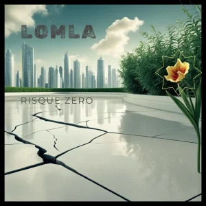 Pochette de Risque Zéro de LOMLA, distribué par Booster Music via Lalouline