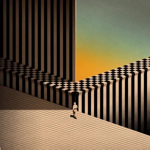 Pochette de Terminal 101 de Désert Désir, distribué par Booster Music via Lalouline