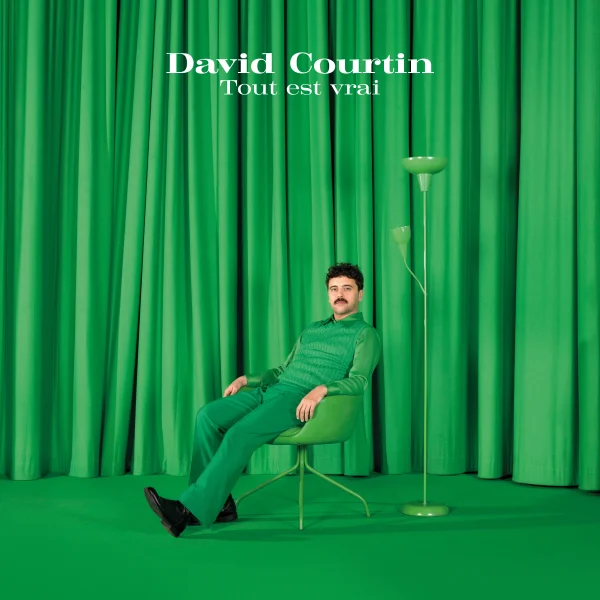 Pochette de Tout est vrai de David Courtin, distribué par Booster Music via Monstre Sonore
