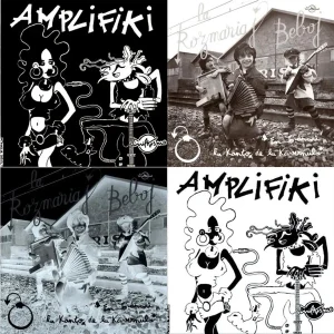 Pochette de Vinilkosmo – Kompileto Amplifiki – La Rozmariaj Beboj de Various Artists, distribué par Booster Music via Vinilkosmo