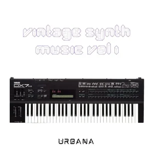 Pochette de VINTAGE SYNTH, Vol. 1 de Denis Clavaizolle, distribué par Booster Music via URBANA